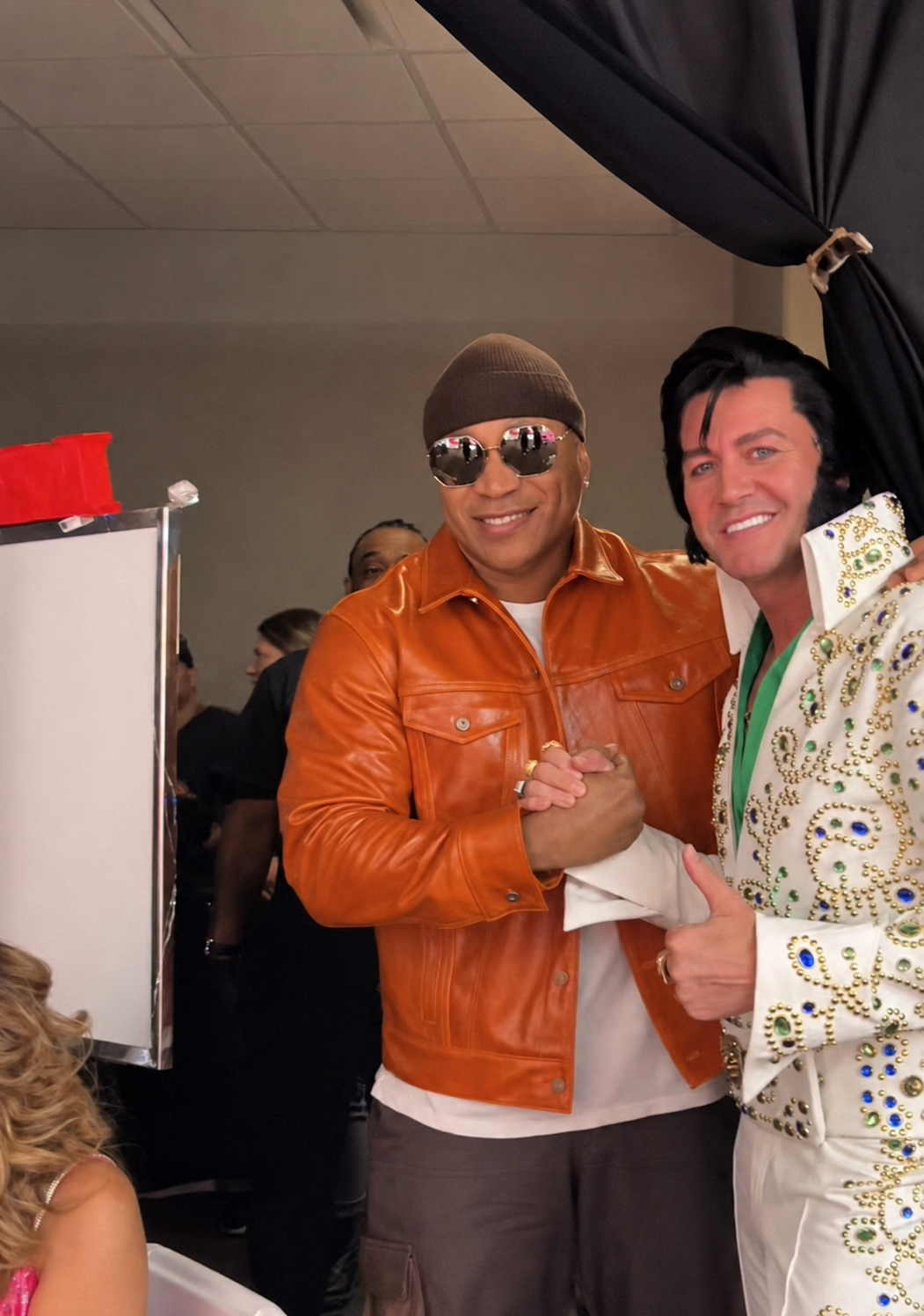 Travis Allen with LL Cool J